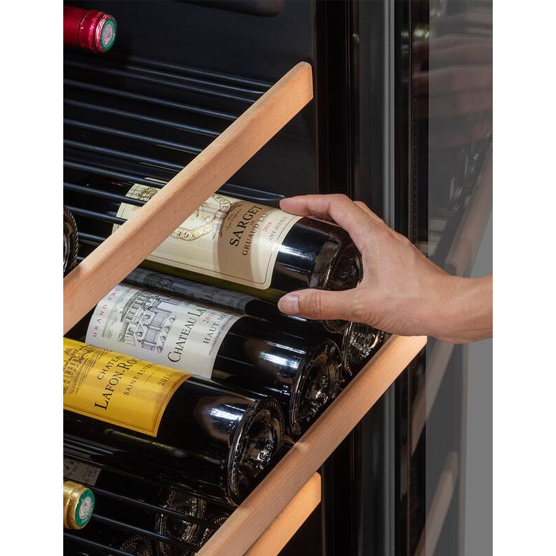 Weinkühlschrank La Sommelière LS117BLACK - 121 Flaschen  - Erweiterte Leistung