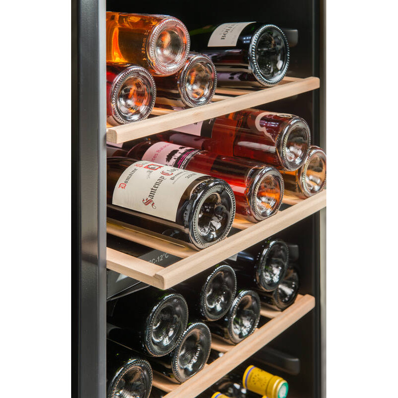 Dual-zone temperature-controlled cellar LS51.2ZBLACK 50 Bottles - La Sommelière