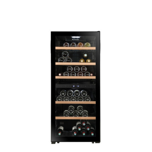 Dual Zone Wine Cooler LS102DZBLACK 102 Bottles - La Sommelière