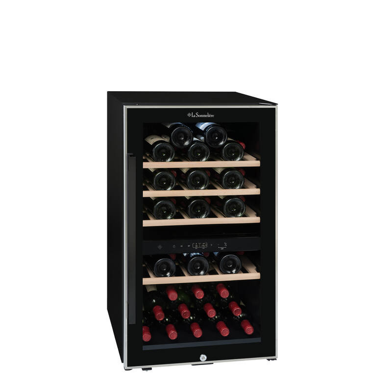 Double-compartment service cellar ECS51.2Z 49 Bottles - La Sommelière