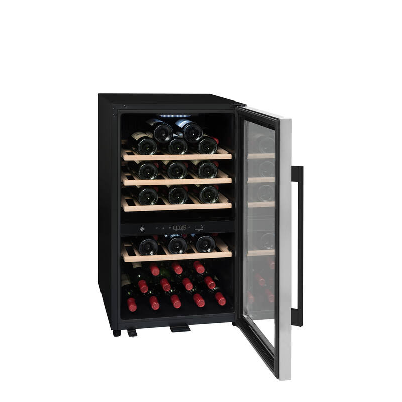 Double-compartment service cellar ECS51.2Z 49 Bottles - La Sommelière