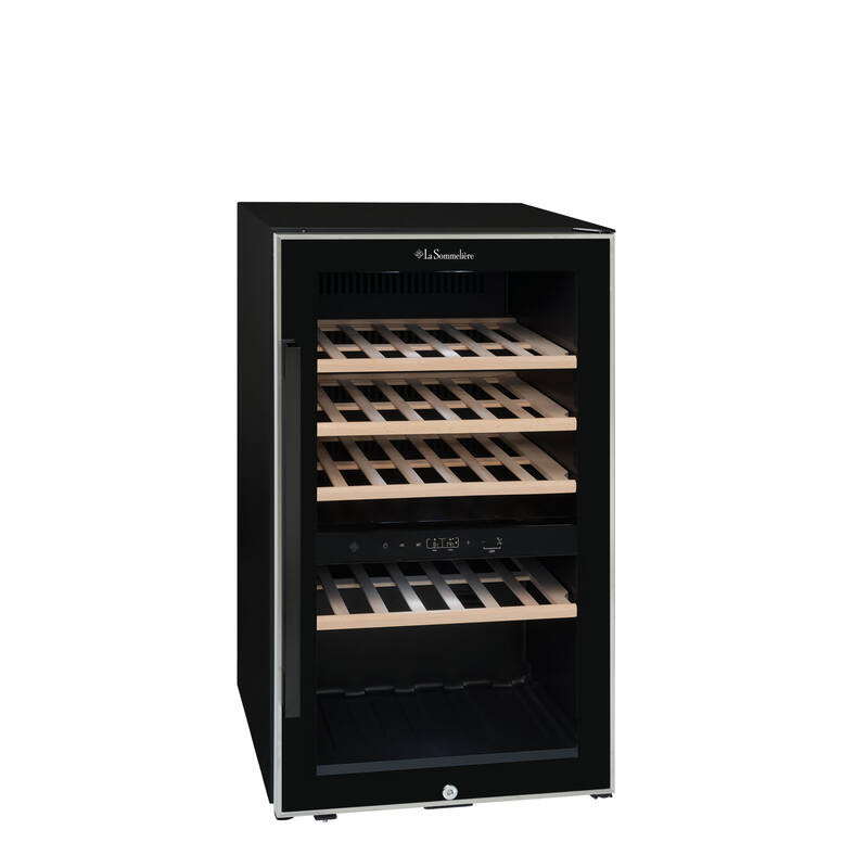 Double-compartment service cellar ECS51.2Z 49 Bottles - La Sommelière