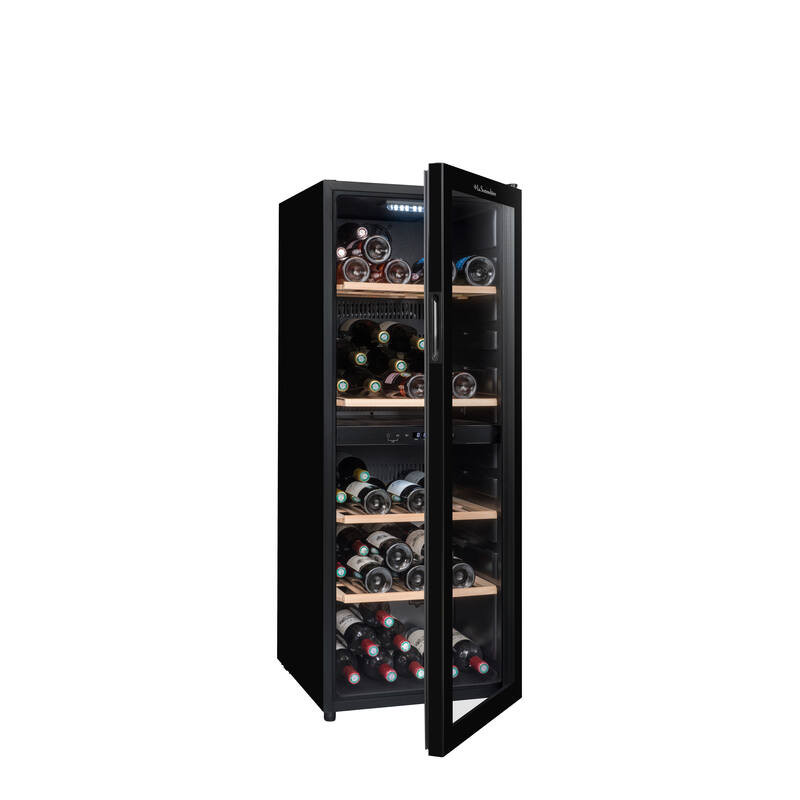 Double zone temperature-controlled cellar SLS90DZ 91 Bottles - La Sommelière