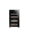 Dual-zone temperature-controlled cellar LS51.2ZBLACK 50 Bottles - La Sommelière