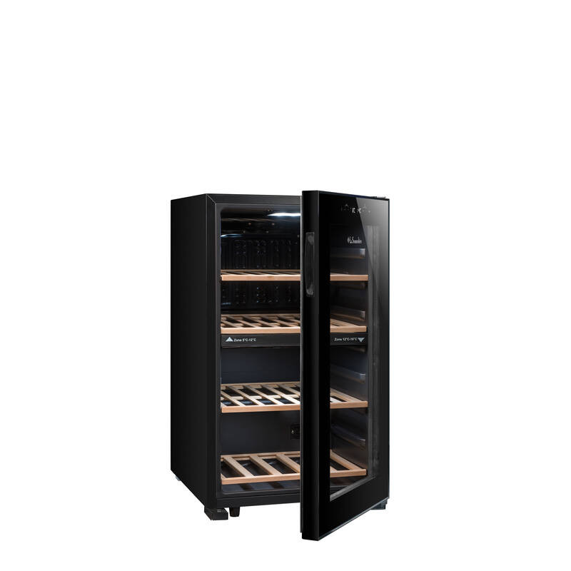 Dual-zone temperature-controlled cellar LS51.2ZBLACK 50 Bottles - La Sommelière