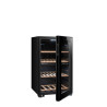 Dual-zone temperature-controlled cellar LS51.2ZBLACK 50 Bottles - La Sommelière