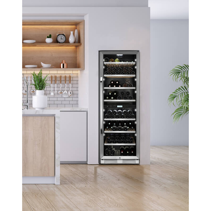 MT150DZ: Double Zone Ageing Cellar La Sommelière - 152 Bottles